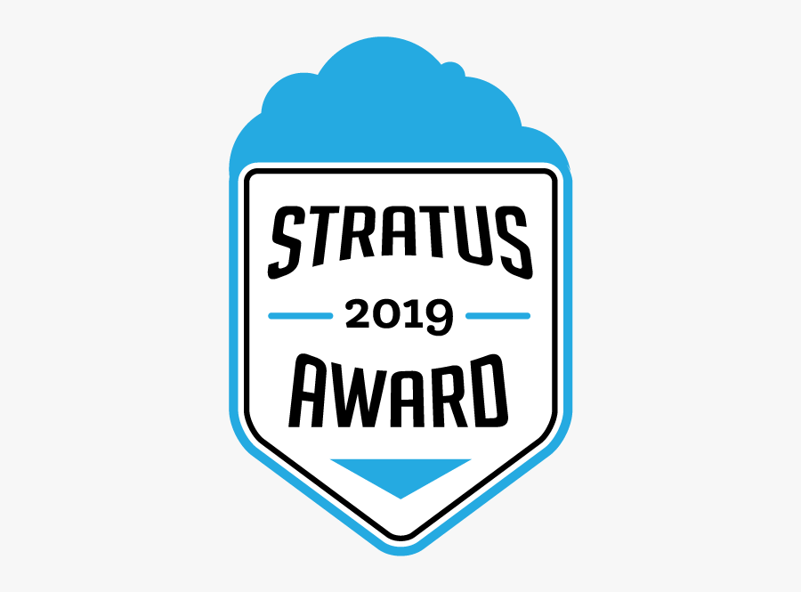 Stratus Award Logo 2019 - Stratus Award 2017, Transparent Clipart