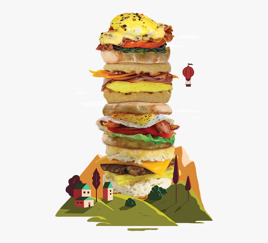 Brunch Vector Breakfast Sandwich - Granite City Lawless Brunch, Transparent Clipart