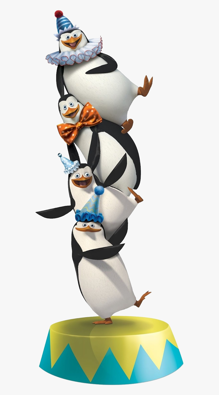 Madagascar Penguins Png - Madagascar 3 Europe's Most Wanted Penguins, Transparent Clipart