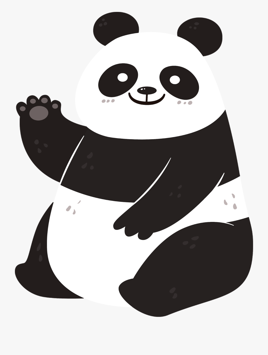 Panda Png Image & Cartoon Panda Png Free Download - Panda Png Cute, Transparent Clipart