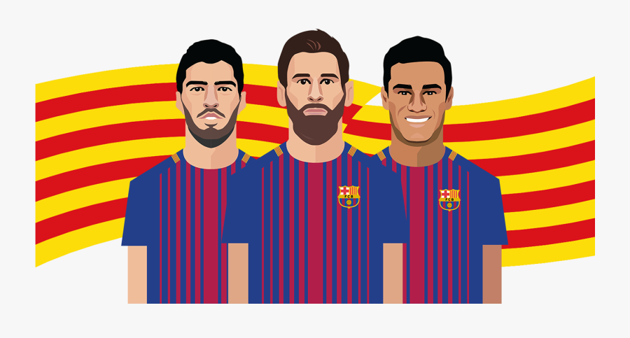Fc Barcelona Clipart , Png Download - 2017 Barcelona Squad 2018, Transparent Clipart