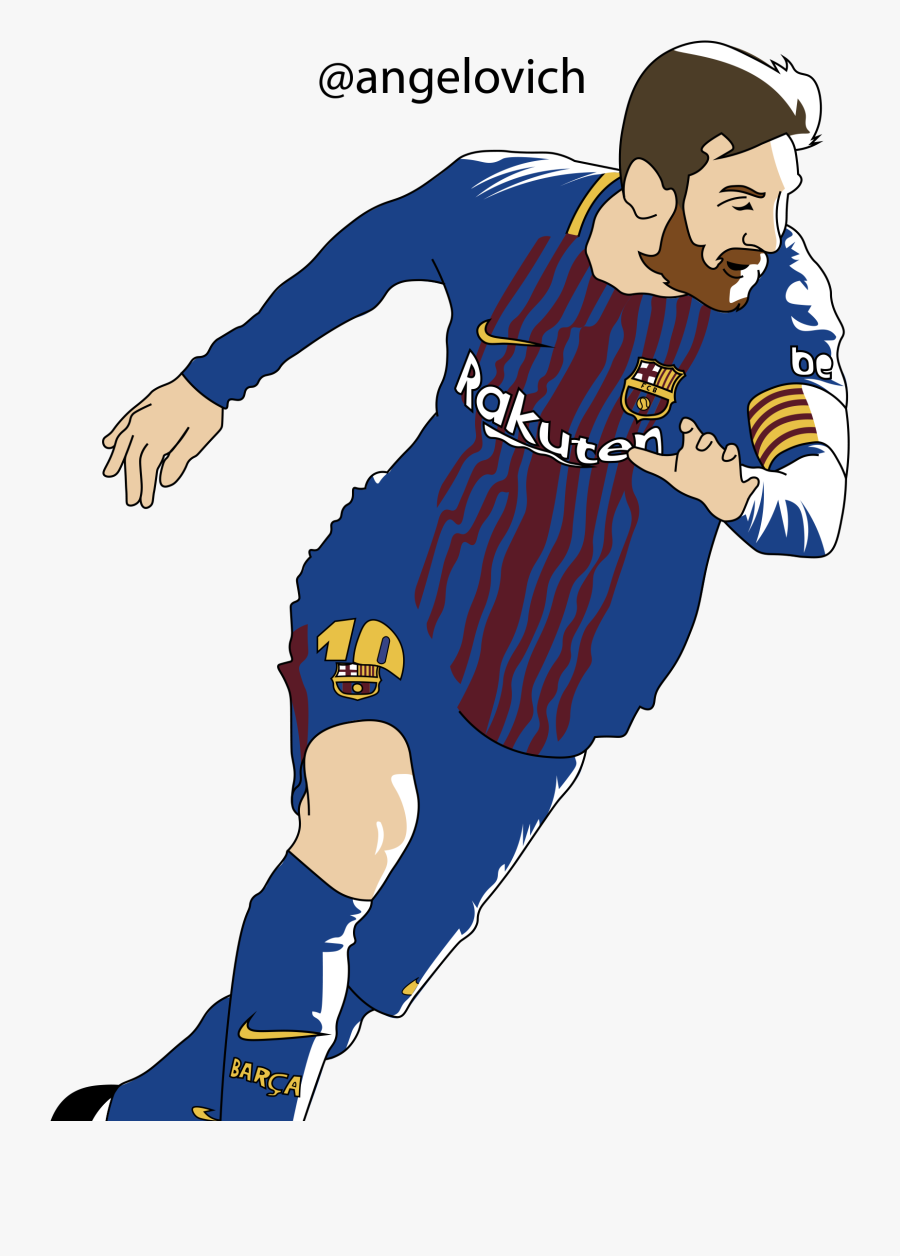 To Steemit Almost Being - Messi How To Draw, Transparent Clipart