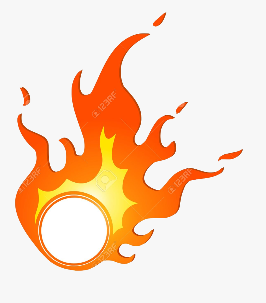 Fire Circle Clipart Transparent Png - Hot Wheels Flames Ring, Transparent Clipart