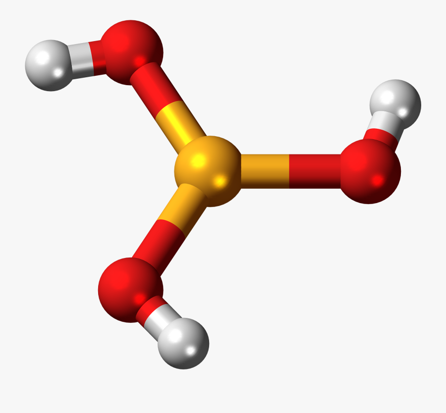 Gold Hydroxide Molecule Ball - Gold Au Molecule, Transparent Clipart
