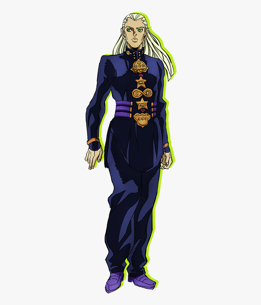 Jojo Drawing Bug Eaten - Jjba Mikitaka Full Body, Transparent Clipart