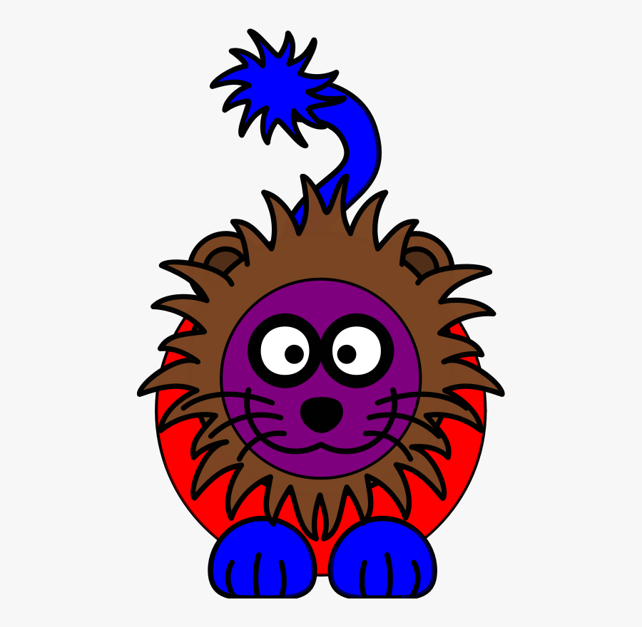 Art,flower,leaf - Cartoon Lion Clipart, Transparent Clipart