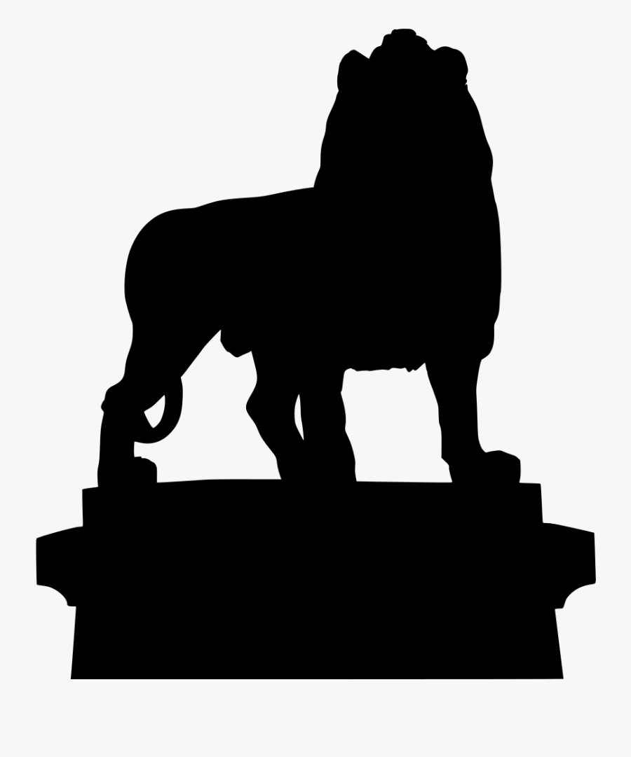 Transparent Lion Silhouette Png - Masai Lion, Transparent Clipart