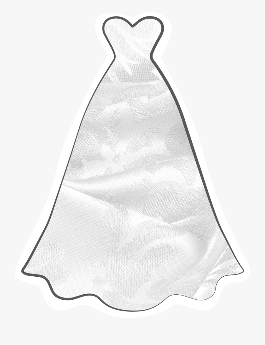 Damask - Wedding Dress, Transparent Clipart