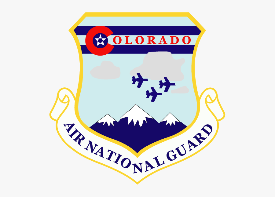 Transparent National Guard Logo Png - Colorado Air National Guard Logo, Transparent Clipart