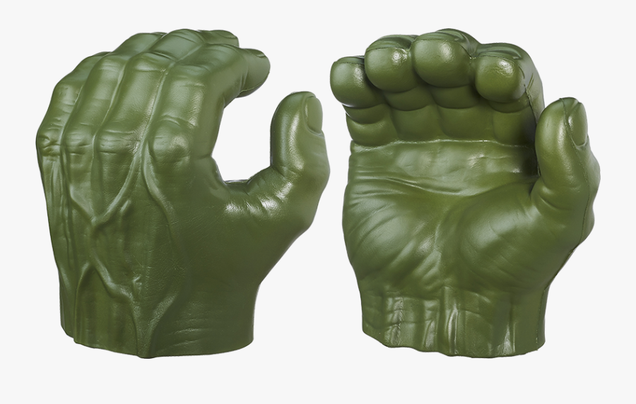 Transparent Incredible Hulk Png - Hulk Gloves, Transparent Clipart