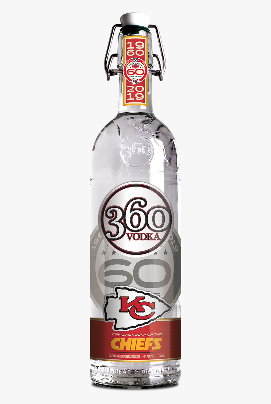Kansas City Chiefs Vodka, Transparent Clipart