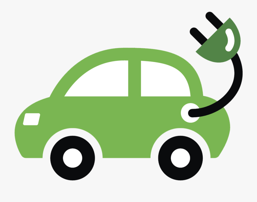 Graphic Black And White Stock Council Adds Electric - Electric Car Cartoon, Transparent Clipart