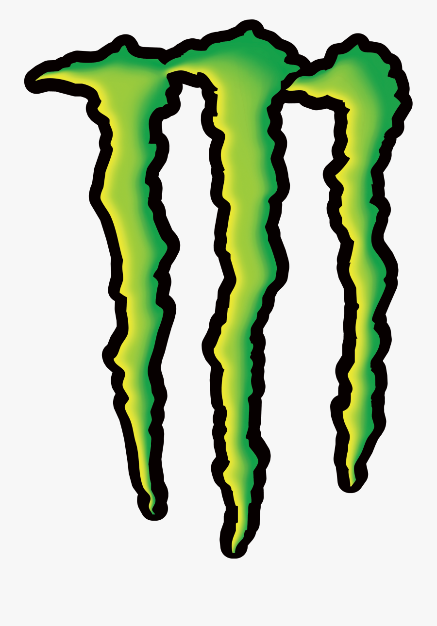 Monster Energy Energy Drink Corona Red Bull Logo - Logo Monster Energy Png, Transparent Clipart