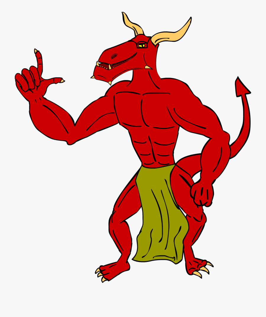 Usually, When Stories Involve Demons, They"re Terrifying - Demons Cartoon, Transparent Clipart