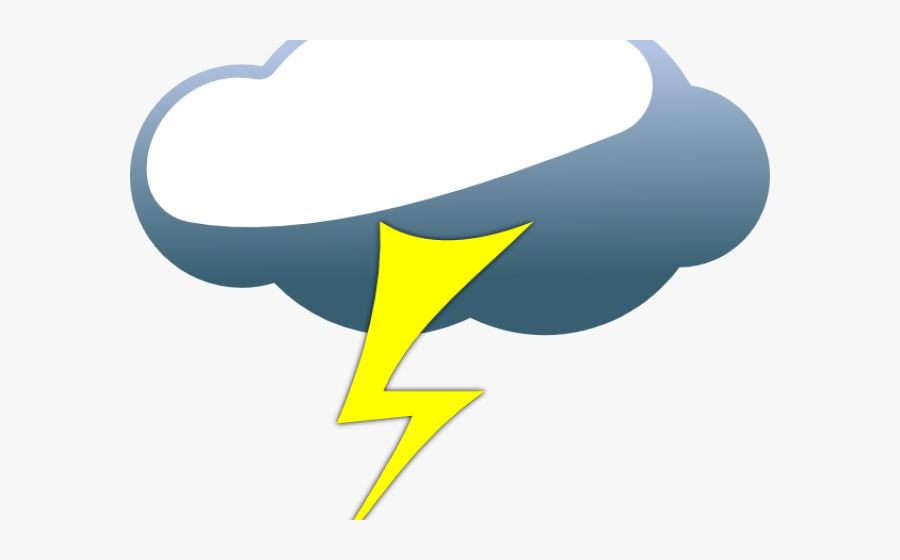 Thunder And Lightning Animated, Transparent Clipart