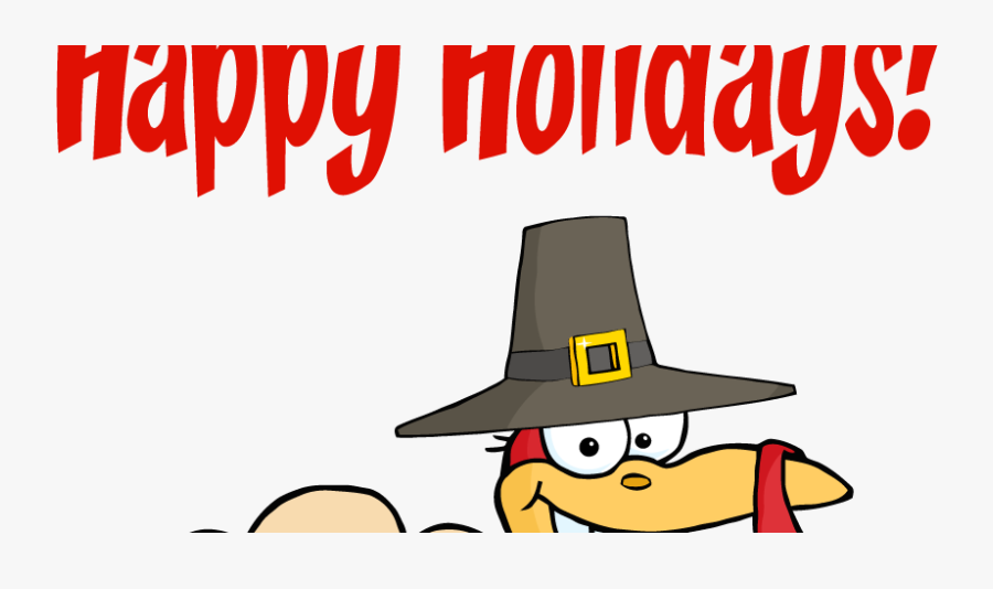 Happy Holidays With Santa Clipart , Png Download - Cartoon, Transparent Clipart