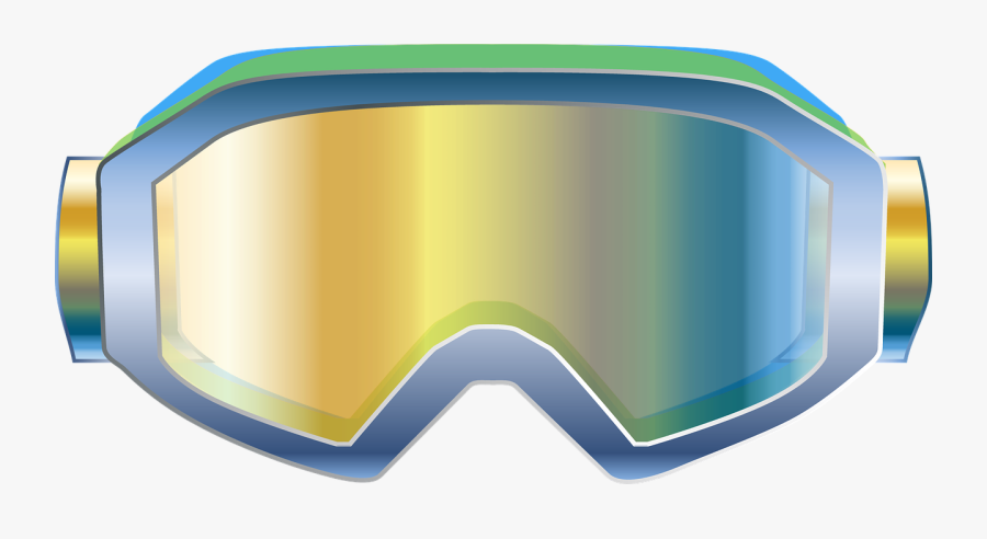 Graphic Ski Goggles Goggles Free Photo - Ski Goggles Clipart, Transparent Clipart