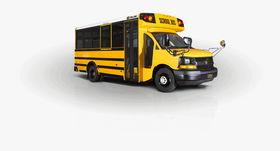 Transparent School Bus Png - Chevrolet Collins School Bus, Transparent Clipart