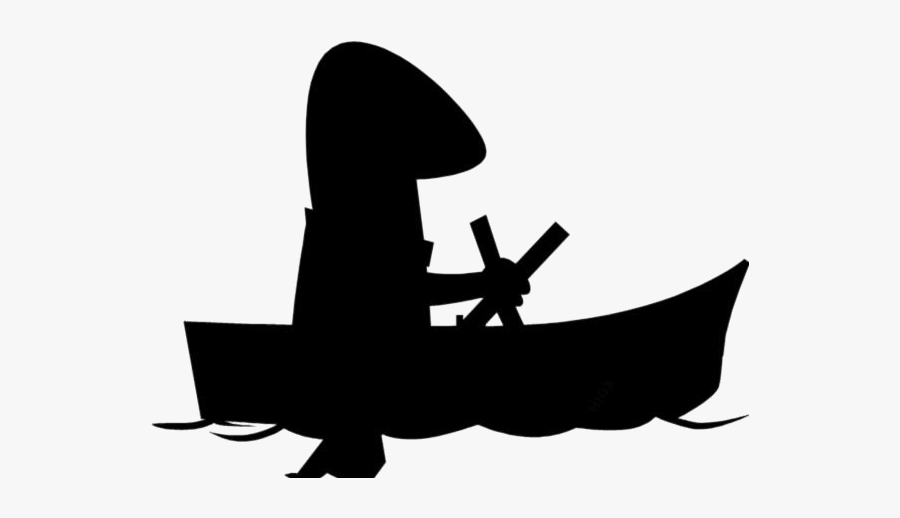 Rowing Boat Clipart Png Transparent Images - Silhouette, Transparent Clipart