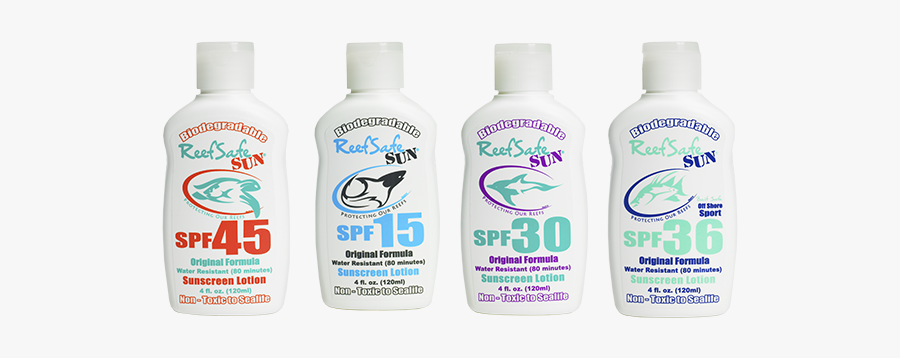 Reef Safe Sun® Care Original - Plastic Bottle, Transparent Clipart