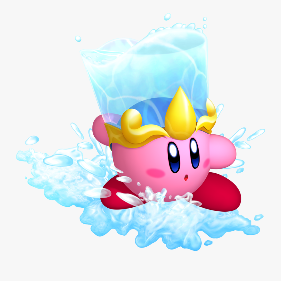 Kirby With A Bucket Of Water On His Head Clipart , - Kirby Return To Dreamland Concept, Transparent Clipart