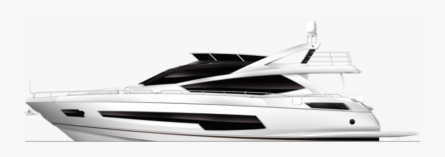 Yacht Png Transparent - Yacht Side View Png, Transparent Clipart