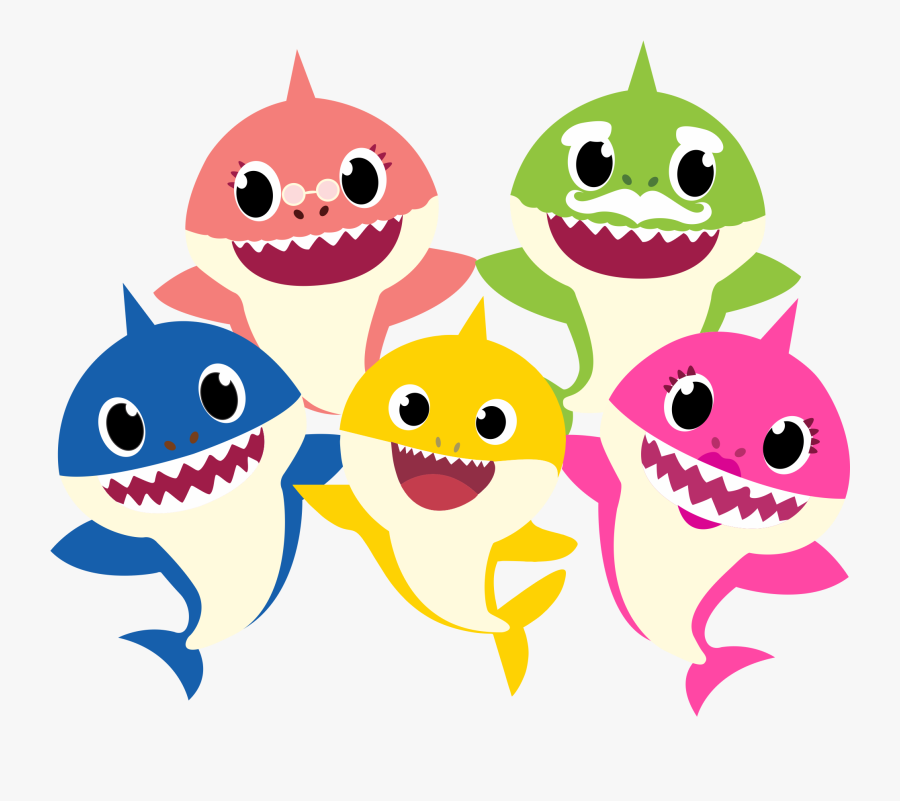 Png Transparent Baby Shark Png, Transparent Clipart