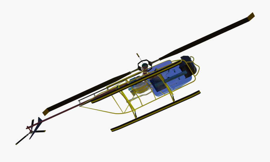Above Example Shows A Prototype With Color Id Already - Helicopter Rotor, Transparent Clipart