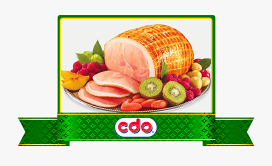 Ham Clipart Merry Christmas - Cdo Holiday Ham 1kg, Transparent Clipart