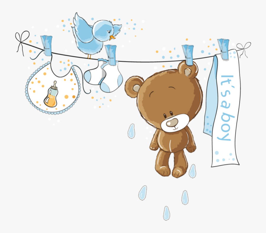 Cold Clipart Sensation - Baby Shower Bear Png, Transparent Clipart