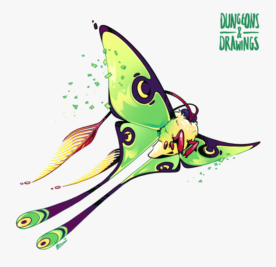 Luna Moth
there Are Planes In The Universe , Where - Luna Moth Cartoon, Transparent Clipart