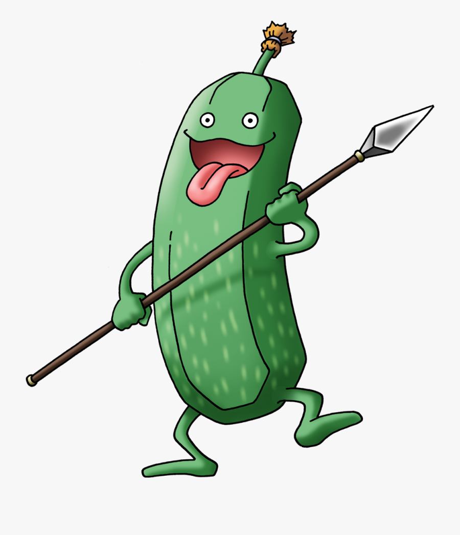 Dragon Quest 9 Cruelcumber, Transparent Clipart