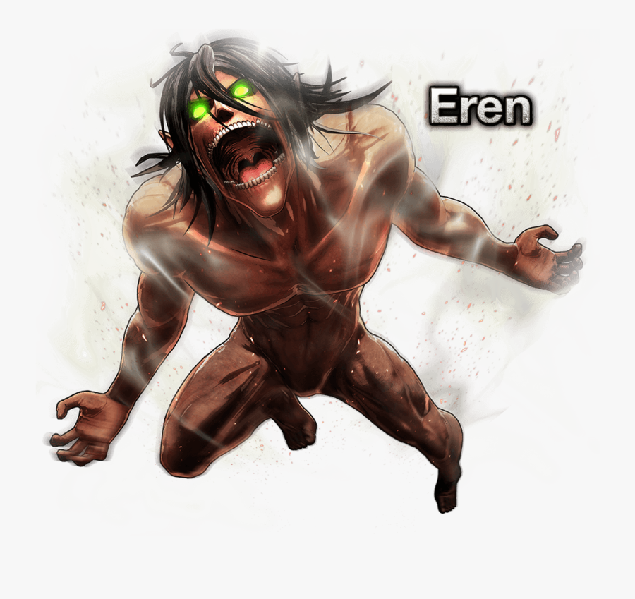 Attack On Titan Game Eren Titan , Free Transparent Clipart - ClipartKey