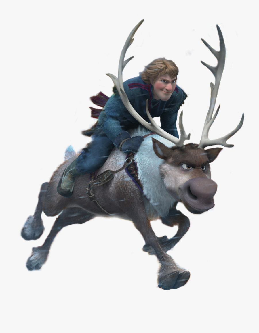 Frozen Kristoff And Sven Png , Free Transparent Clipart - ClipartKey