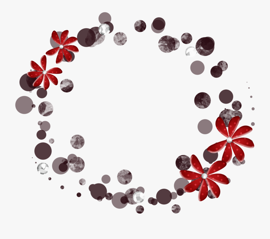 Flower Petal Circle - Circle, Transparent Clipart