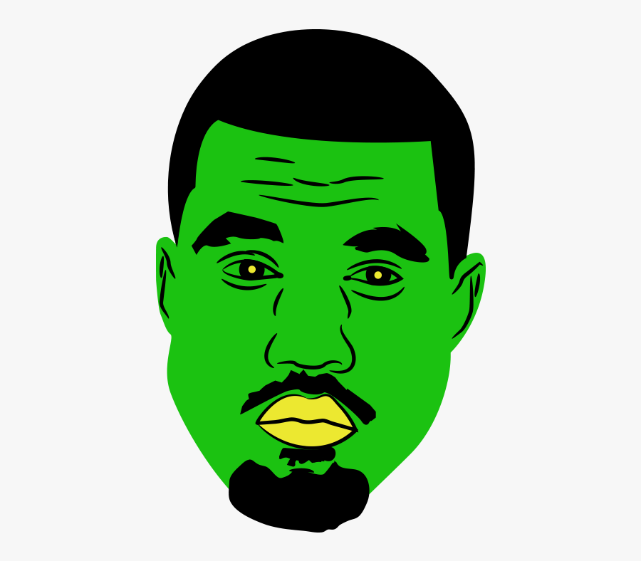 Kanye West Illustration For Hipe Clothing - Illustration Kanye, Transparent Clipart