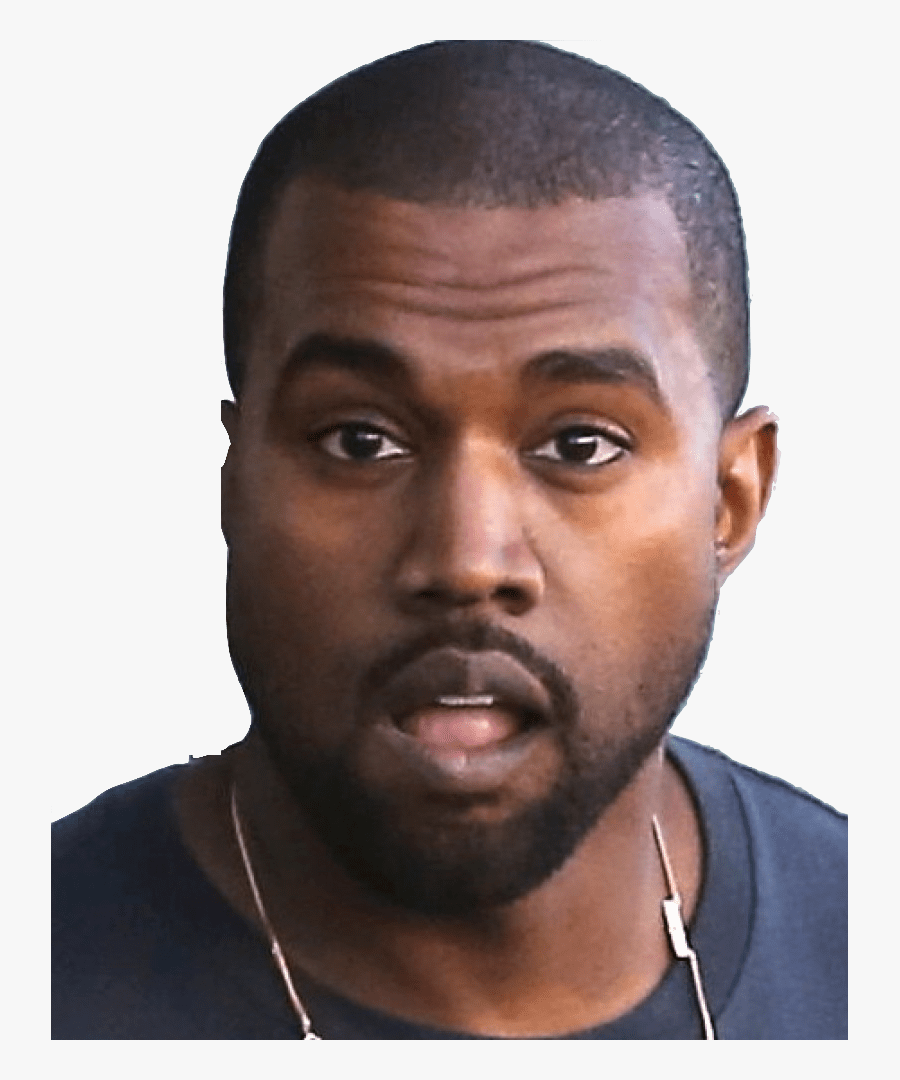 Transparent Kanye West Face Png - Kanye West Mouth Open, Transparent Clipart