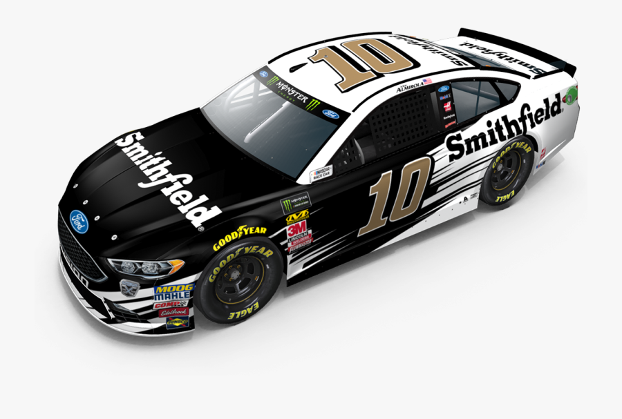 10 Smithfield Car - Aric Almirola 2019 Patriotic, Transparent Clipart