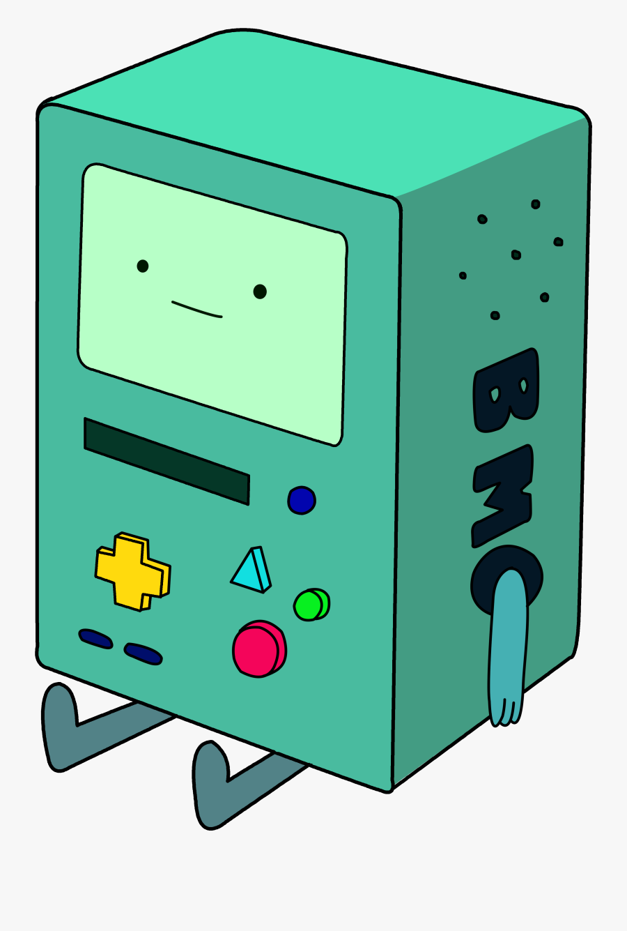 Adventure Time Backgrounds Clipart - Bmo Adventure Time Png, Transparent Clipart