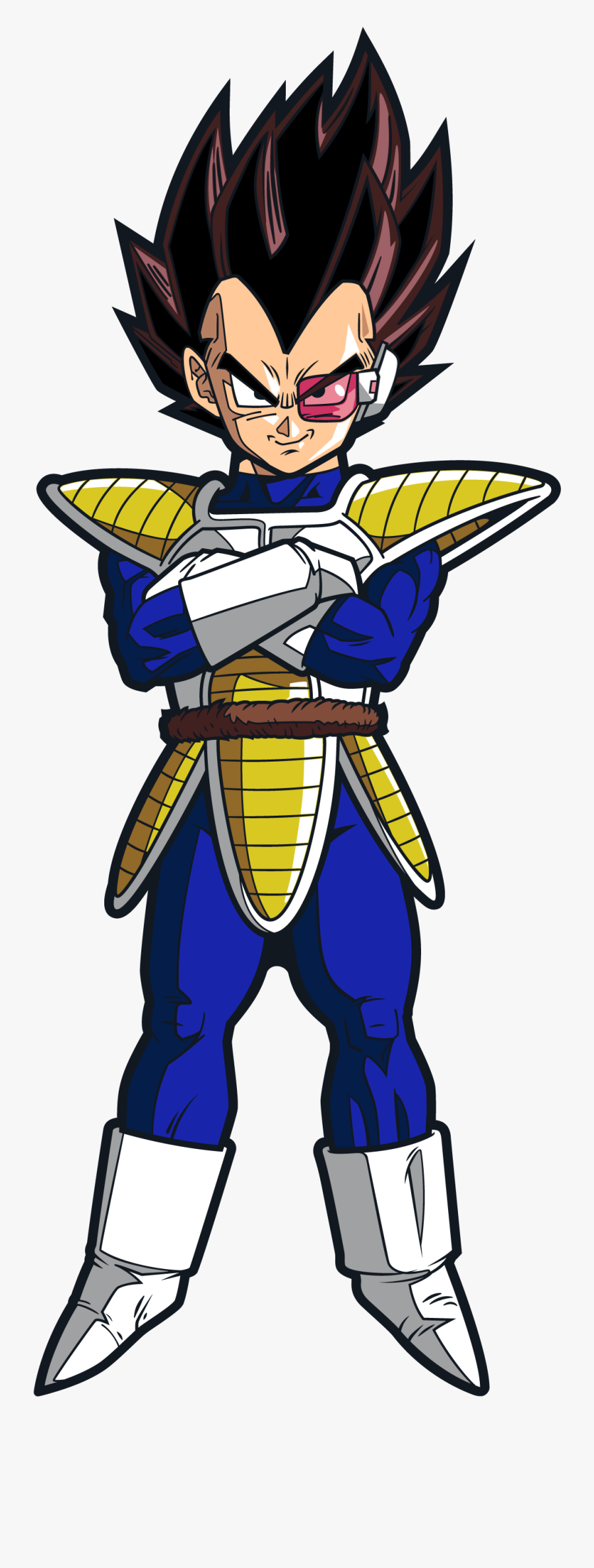 Over 9000 Vegeta, Transparent Clipart