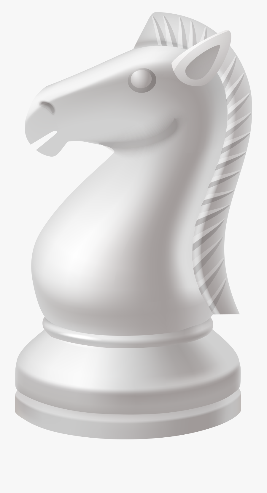 Knight Chess Piece Png - White Knight Chess Piece Png, Transparent Clipart