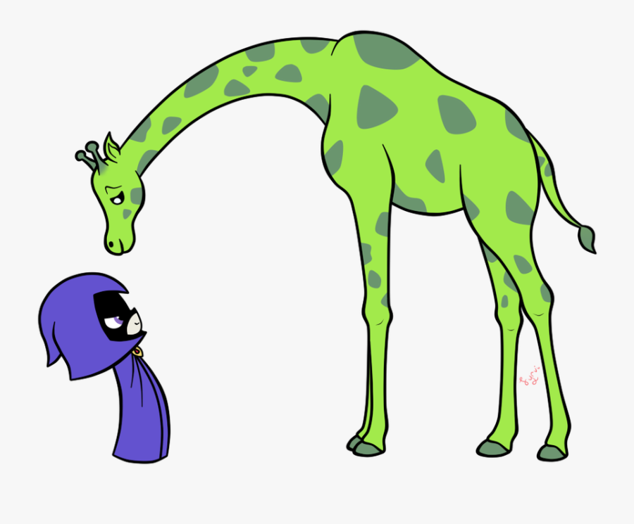 How To Fight Someone Taller Than You - Giraffe, Transparent Clipart