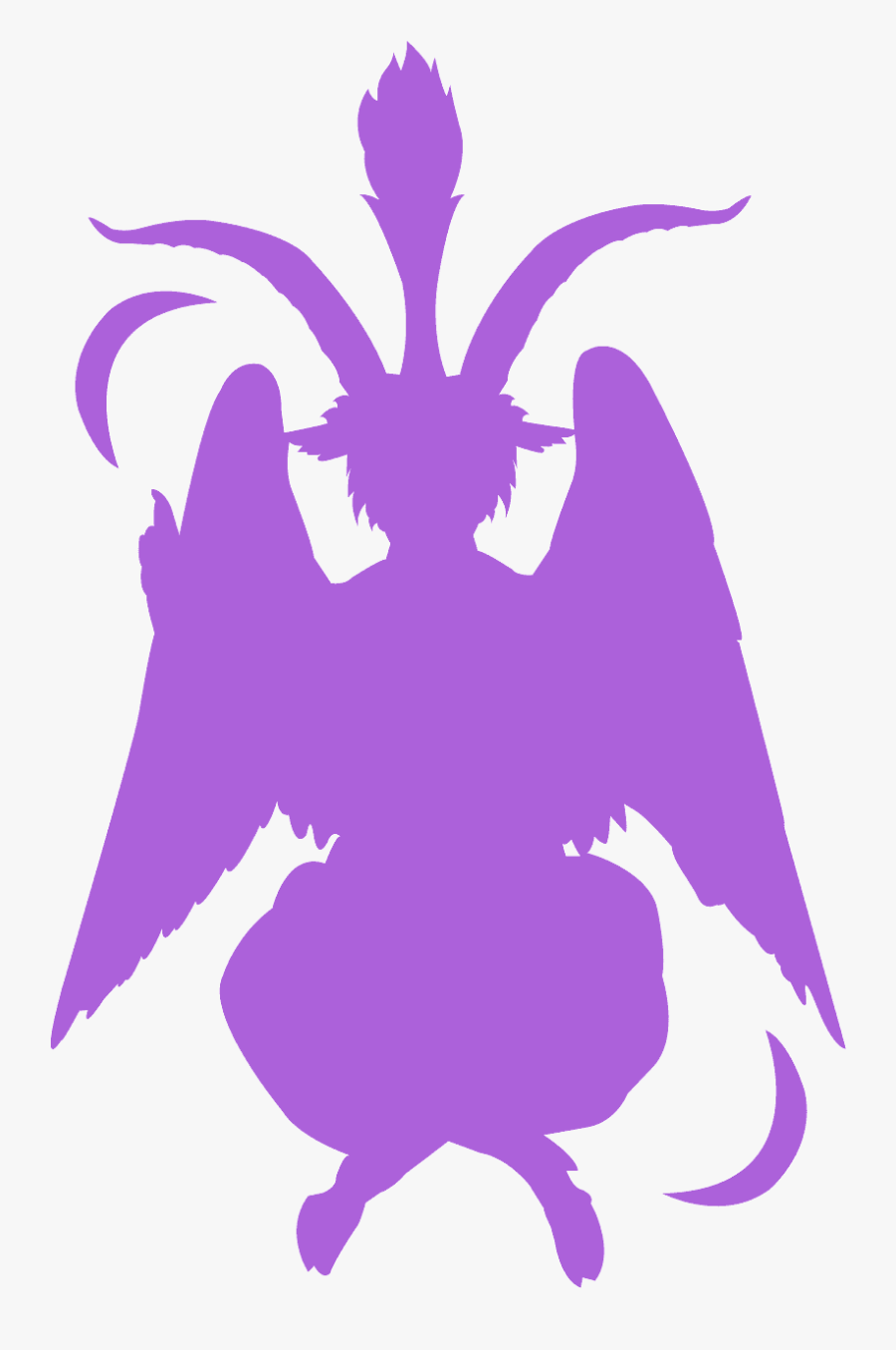 Baphomet Pink, Transparent Clipart