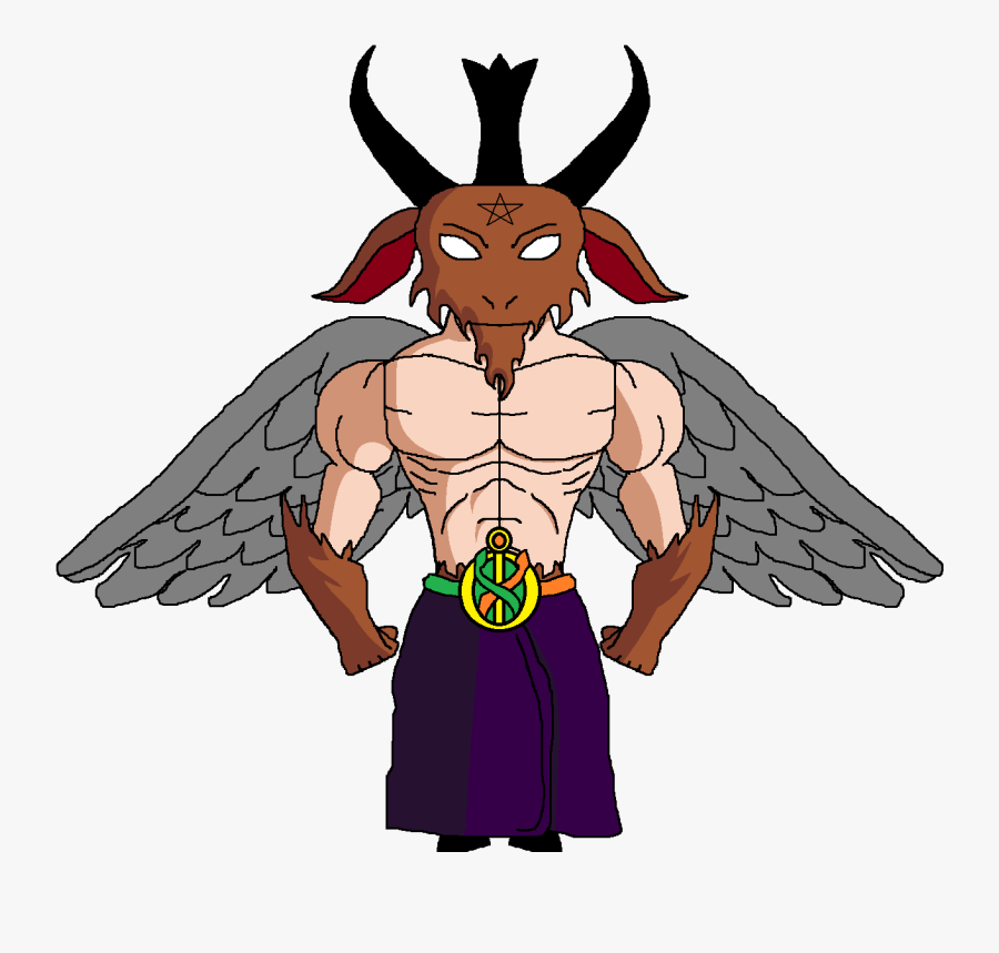 Transparent Baphomet Png - Baphomet Cartoon Png, Transparent Clipart