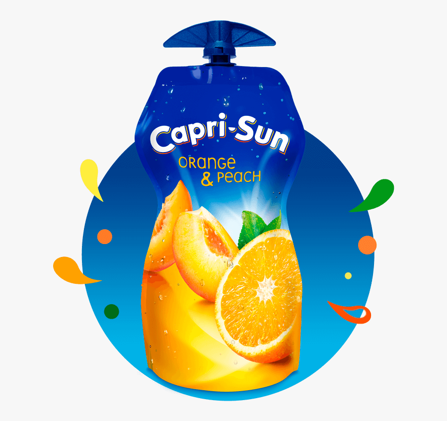 Transparent Juice Pouch Clipart - Capri Sun Mango Maracuja, Transparent Clipart