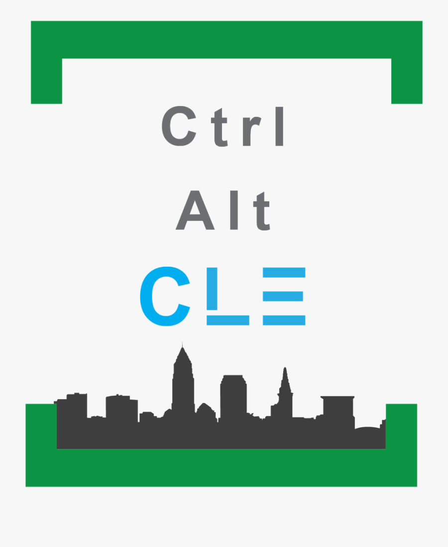 Cleveland Skyline, Transparent Clipart