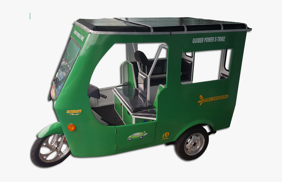 Transparent Tricycle Png - Rickshaw, Transparent Clipart