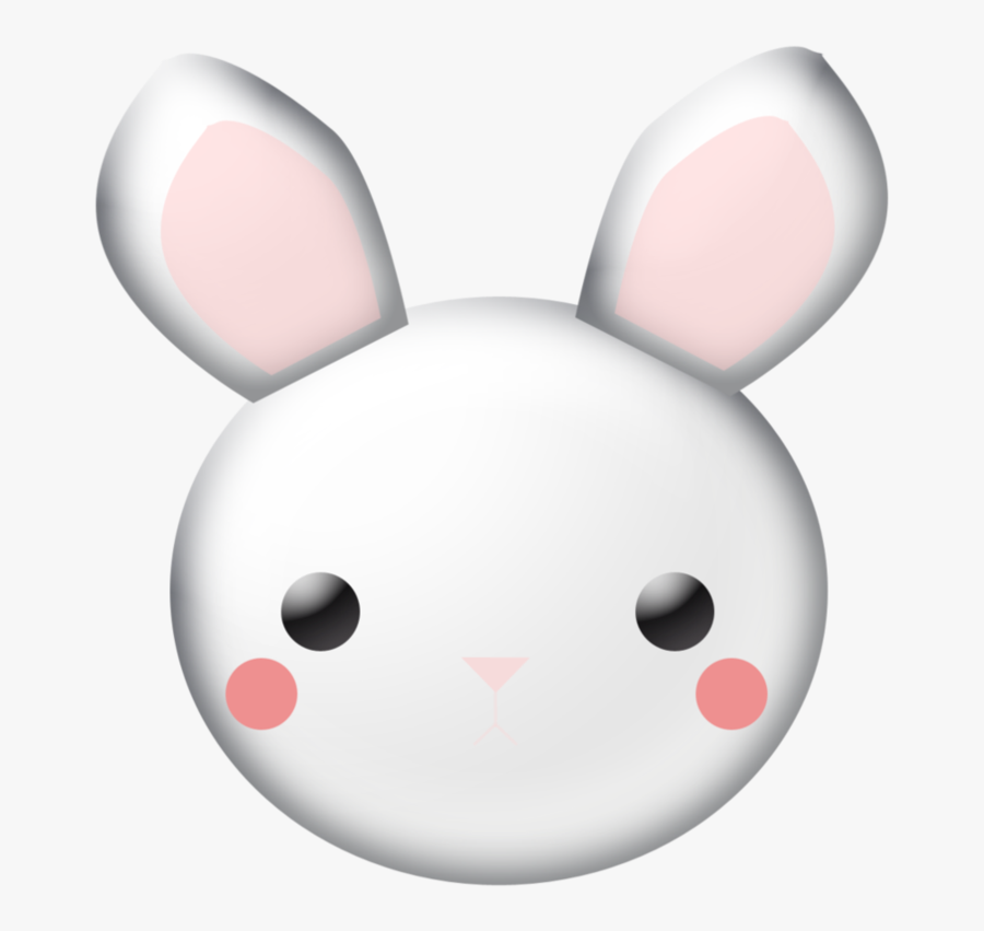 Bunny Clipart By Worddraw Plu - Bunny Cartoon Face Png, Transparent Clipart