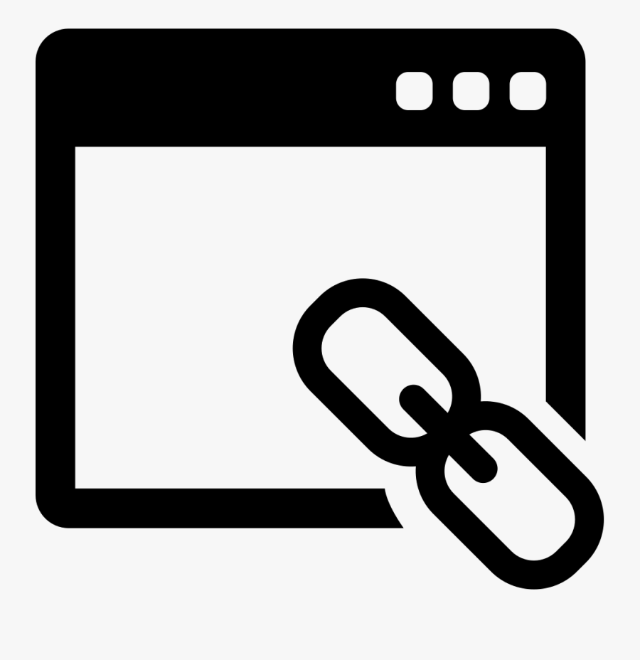 Web Links Icon Png, Transparent Clipart