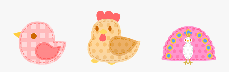 Kawaii Birds, Chicken, Peacock - Imagenes De Aves Kawaii, Transparent Clipart